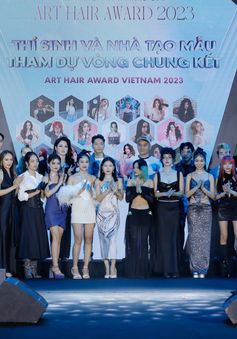 Art Hair Award Vietnam 2023 tôn vinh vẻ đẹp và sáng tạo