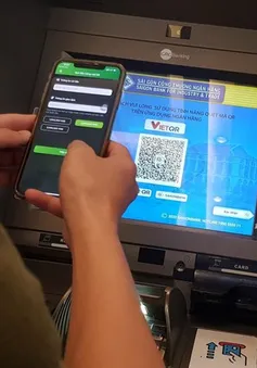 Cho phép rút tiền tại ATM bằng mã QR liên ngân hàng