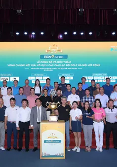 Giải golf các CLB Hà Nội mở rộng 2023 chung tay mổ tim miễn phí cho trẻ em nghèo