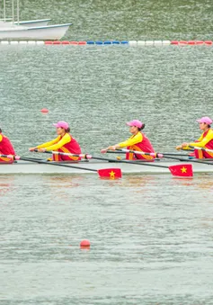 Rowing Việt Nam mang về chiếc HCĐ thứ 3 cho Đoàn Thể thao Việt Nam tại ASIAD 19