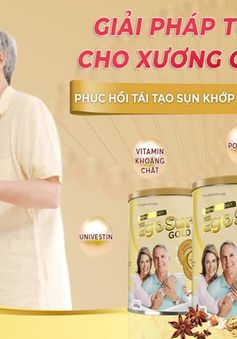 Ra mắt Egosure Gold - Thực phẩm dinh dưỡng cho xương chắc khỏe