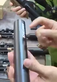 Công an Thanh Hóa bắt đối tượng mua bán súng săn trên mạng.