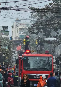 Vụ cháy tại chợ Nhổn (Hà Nội): Chủ nhà nghi do chập điện