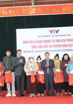 Đài Truyền hình Việt Nam khánh thành điểm trường, nhà văn hóa và trao tặng quà cho hộ nghèo tại huyện Mường Ảng, Điện Biên