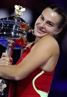 Sabalenka lần thứ hai liên tiếp vô địch Australia mở rộng