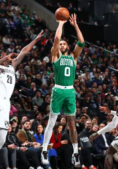 Boston Celtics tiếp tục thi đấu thăng hoa tại NBA