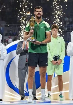 Karen Khachanov vô địch giải quần vợt Qatar mở rộng