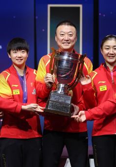 Trung Quốc vô địch giải bóng bàn đồng đội nữ thế giới