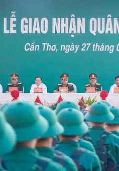 Nhiều cung bậc cảm xúc của tân binh Cần Thơ trong ngày nhập ngũ