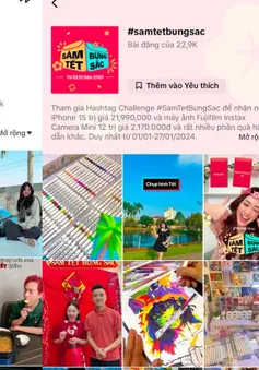 5,4 triệu video "thảnh thơi lướt Tết"