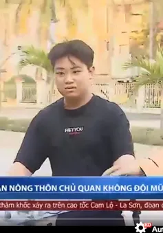 Người dân nông thôn chủ quan không đội mũ bảo hiểm