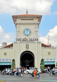 TP Hồ Chí Minh: Đầu tư 157 tỷ đồng cải tạo cảnh quan chợ Bến Thành