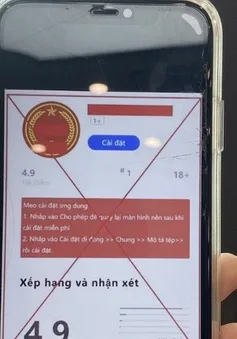 Mất hơn 800 triệu đồng vì cài phần mềm Dịch vụ công giả mạo
