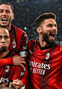 AC Milan thắng tối thiểu trên sân Lazio, củng cố vị trí thứ 3 ở Serie A