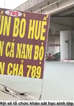 Hà Nội: Tràn lan biển quảng cáo ngoài trời sai quy định