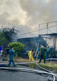 An Giang: Hỏa hoạn khiến 6 nhà dân thiệt hại nặng