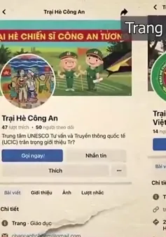 Phụ huynh cần cảnh giác chiêu lừa mạo danh trại hè công an, quân đội