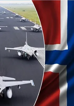 Na Uy chuyển giao tiêm kích F-16 trang bị tên lửa hiện đại cho Ukraine
