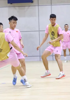 ĐT futsal Việt Nam tập hồi phục, hướng đến trận gặp futsal Trung Quốc