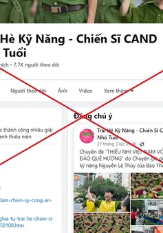 Cảnh báo lừa đảo đăng ký trại hè kỹ năng, học kỳ công an ở nhiều tỉnh thành