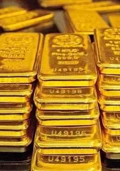 Giá vàng tiếp tục đi xuống tại châu Á