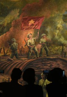Chiêm ngưỡng bức tranh panorama tái hiện về Chiến thắng Điện Biên Phủ