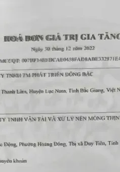 Triệt phá đường dây mua bán hóa đơn khống trị giá hơn 1.000 tỷ đồng