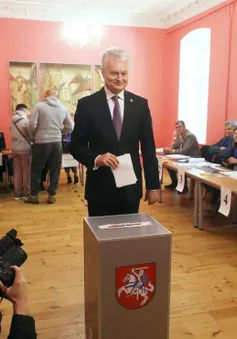 Bầu cử Tổng thống Litva: Tổng thống đương nhiệm Nauseda giành chiến thắng trong vòng đầu tiên
