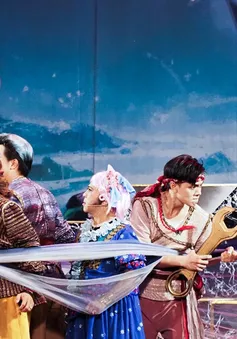 Sân khấu thiếu nhi vào hè
