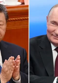 Tổng thống Nga Putin tới Trung Quốc