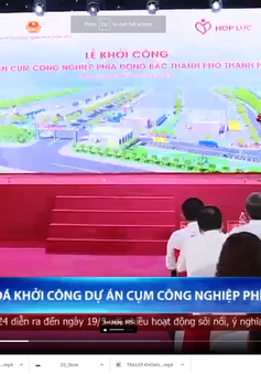 Thanh Hóa khởi công dự án Cụm Công nghiệp phía Đông Bắc