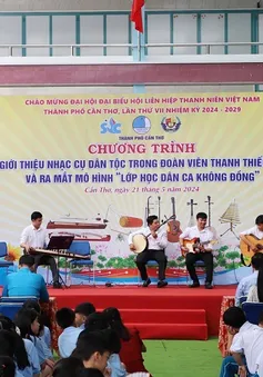 Lớp học dân ca 0 đồng tại Cần Thơ