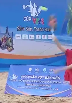 Sôi động Giải Quần vợt bãi biển vô địch quốc gia Cup VTV8 năm 2024 - Sầm Sơn, Thanh Hoá