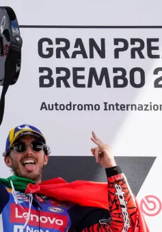 Francesco Bagnaia về nhất chặng MotoGP Italia 2024