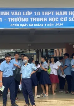 Những thí sinh đặc biệt trong kỳ thi vào lớp 10 tại TP Hồ Chí Minh