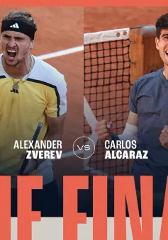 Trước trận chung kết Pháp mở rộng | Carlos Alcaraz vs Alexander Zverev