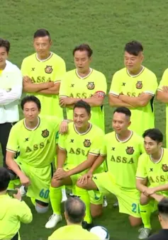 Đội bóng ngôi sao Hong Kong (Trung Quốc) vẫn được yêu mến sau gần 40 năm