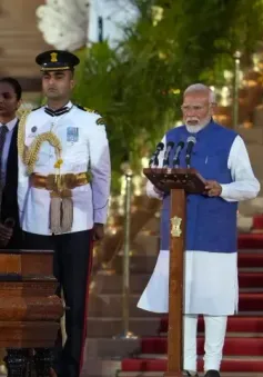 Thủ tướng Ấn Độ Narendra Modi tuyên thệ nhậm chức nhiệm kỳ thứ 3