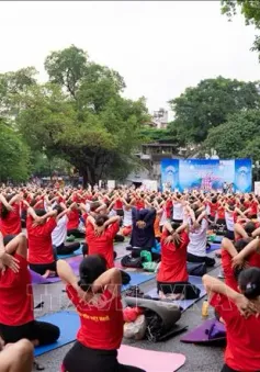 Khoảng 40 tỉnh, thành phố hưởng ứng ngày Quốc tế Yoga năm 2024
