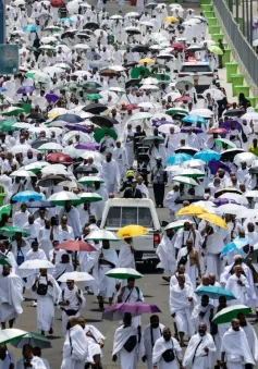 Hàng triệu người bắt đầu tham gia lễ hành hương Hajj 2024