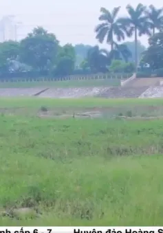 Hà Nội: Hồ điều hoà cạn trơ đáy với cỏ mọc um tùm