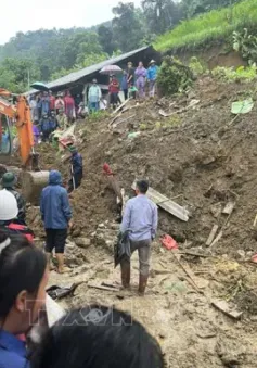 Hiện trường sạt lở đất khiến 4 người trong gia đình tử vong tại Bắc Kạn