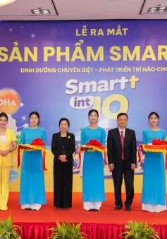 Ra mắt sản phẩm Smart IQ - Dinh dưỡng chuyên biệt, phát triển trí não cho trẻ