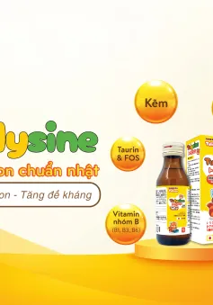 Tulysine - Siro ăn ngon đến từ Nhật Bản, người bạn đồng hành lý tưởng của con trong bữa ăn