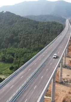 Thông xe toàn tuyến cao tốc Diễn Châu - Bãi Vọt