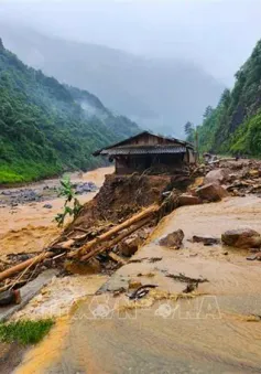 Vùng núi và trung du Bắc Bộ có mưa to