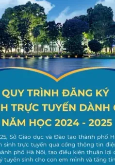 Phụ huynh thức đêm canh giờ đăng ký cho con vào lớp 6