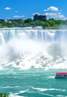 Trải nghiệm thác Niagara ở biên giới Mỹ - Canada