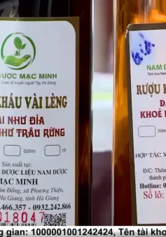 Đường dây sản xuất thuốc nam giả: Đặt kho tại chung cư cao cấp, giao hàng qua chuyển phát nhanh