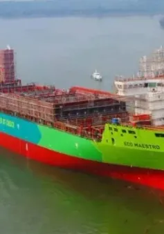 Ra mắt tàu container chạy bằng methanol